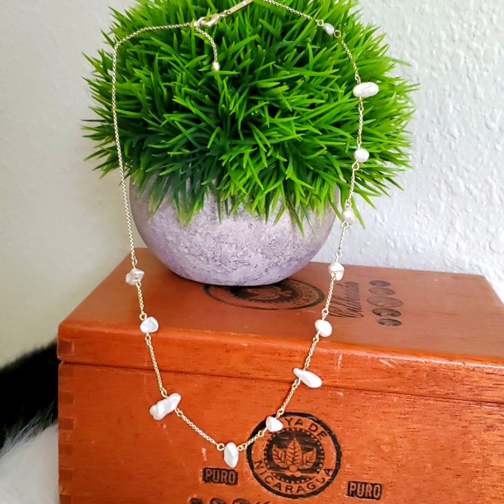Kendra Scott Necklace with Pearls
